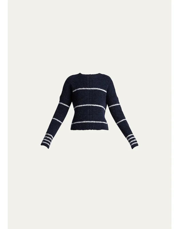 Striped Cashmere Pullover