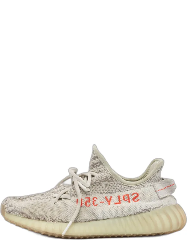 Two Tone Knit Fabric Boost 350 V2 Sneakers
