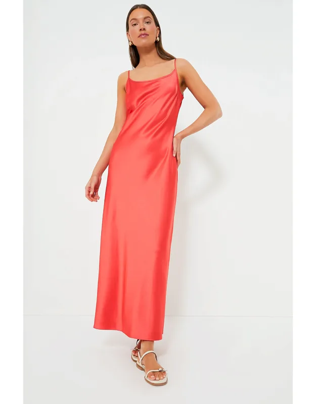 Coral Haley Slip Dress