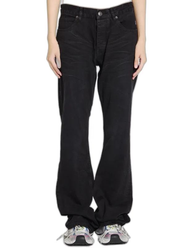 Low Waist Straight Jeans