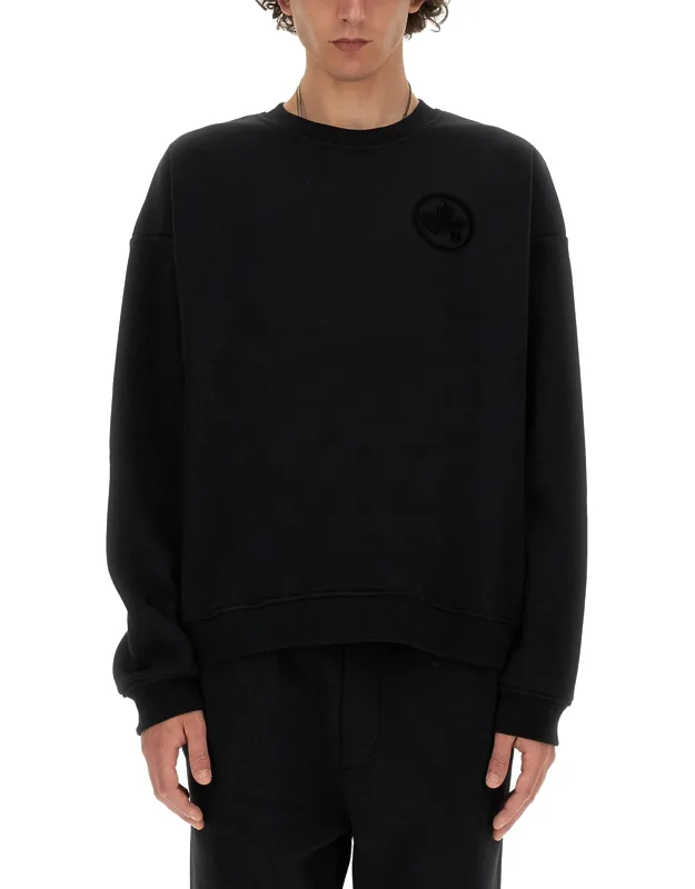 _dsquared Relax Fit Sweatshirt, Regular Fit, Made In Italy_