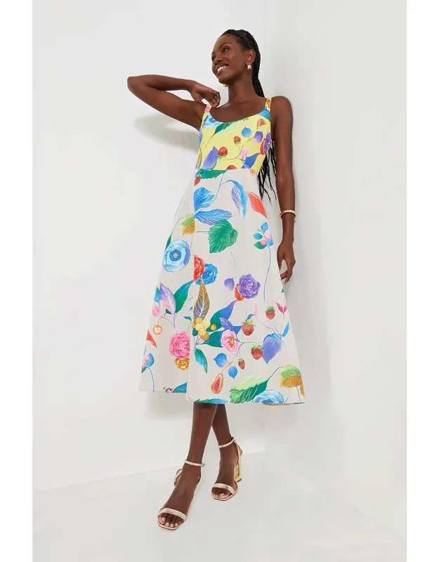 Vivid Jardin Dominique Dress