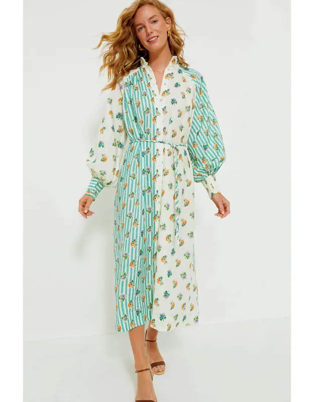 Jade Ref Shirtdress