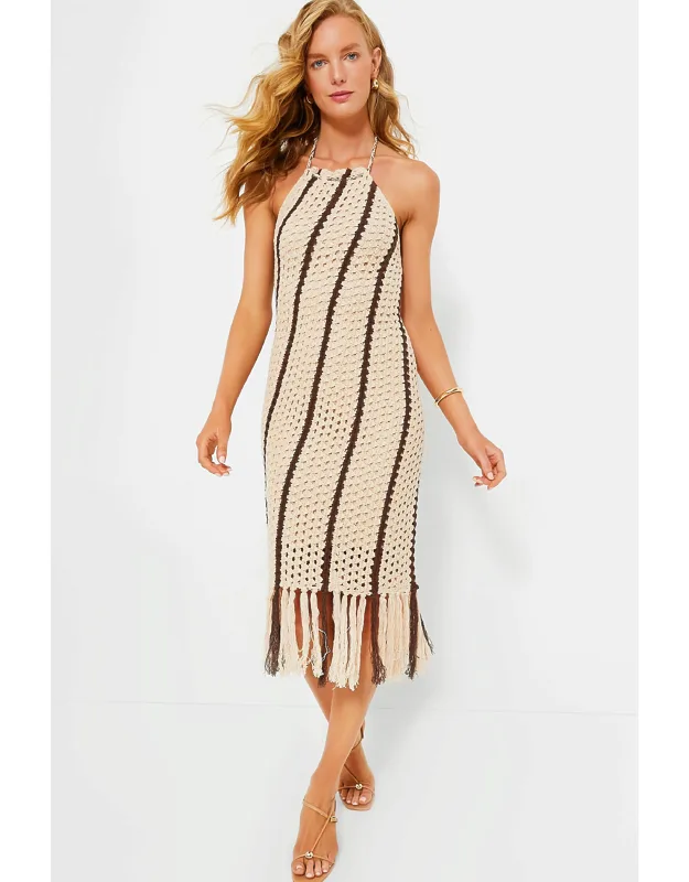 Crochet Midi Dress