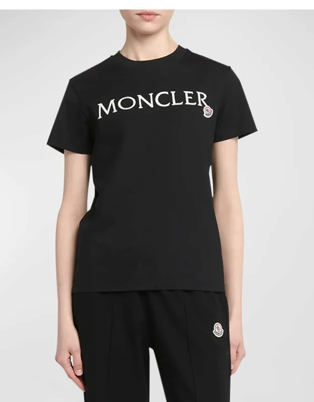 Embroidered Logo T-shirt With Crew Neckline And Relaxed Fit