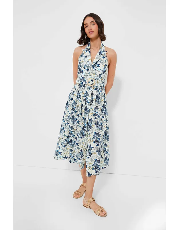 Larkspur Chintz Lena Dress