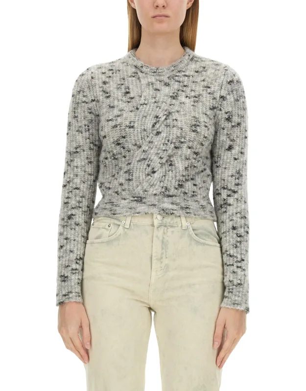 _moschino Jeans Cropped Shirt 180 Cm Tall Size S_