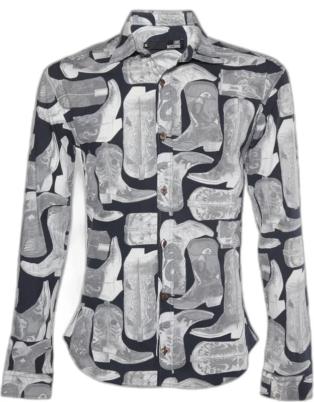 Print Poplin Shirt