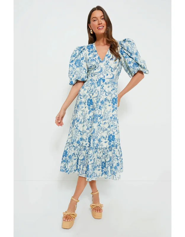 Woodland Floral Lindley Dress