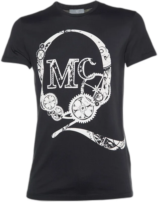 Logo Print Cotton Crew Neck T-shirt