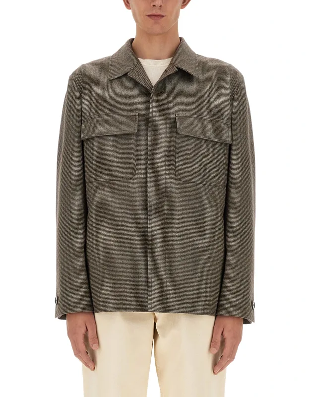 Shirt Jacket Made In Italy, Model Is 185 Cm Tall, Size L