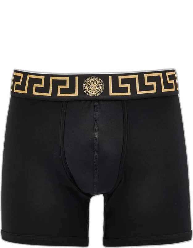 Organic Cotton Greek Key Boxer Briefs