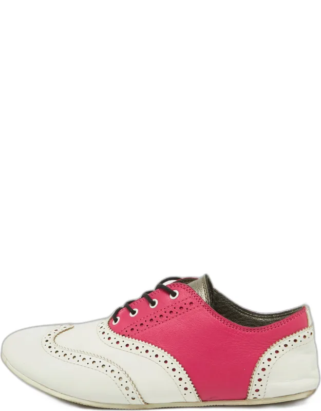 Brogue Leather Oxford Sneakers
