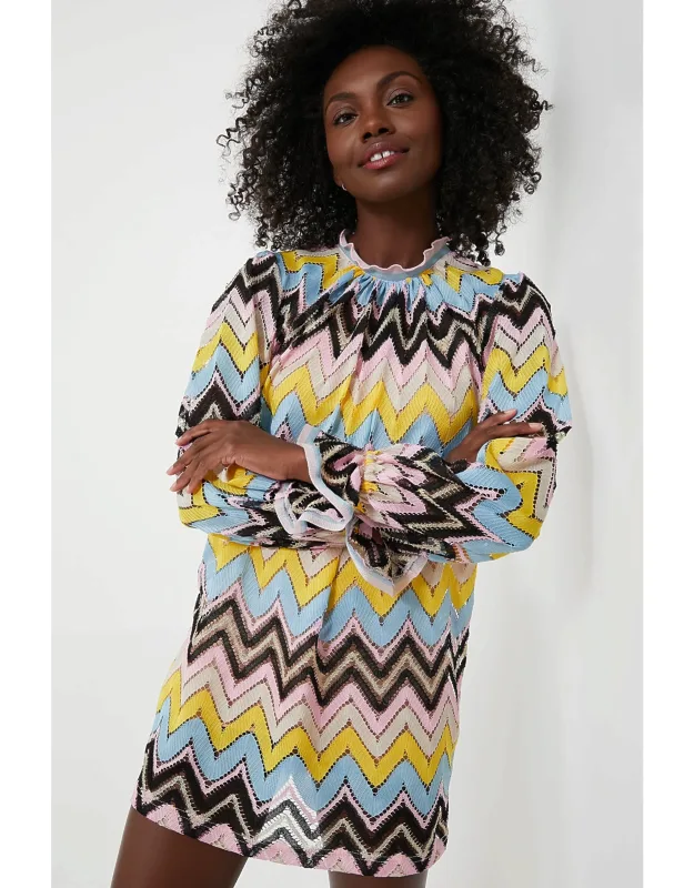 Zig Zag Crochet Dress
