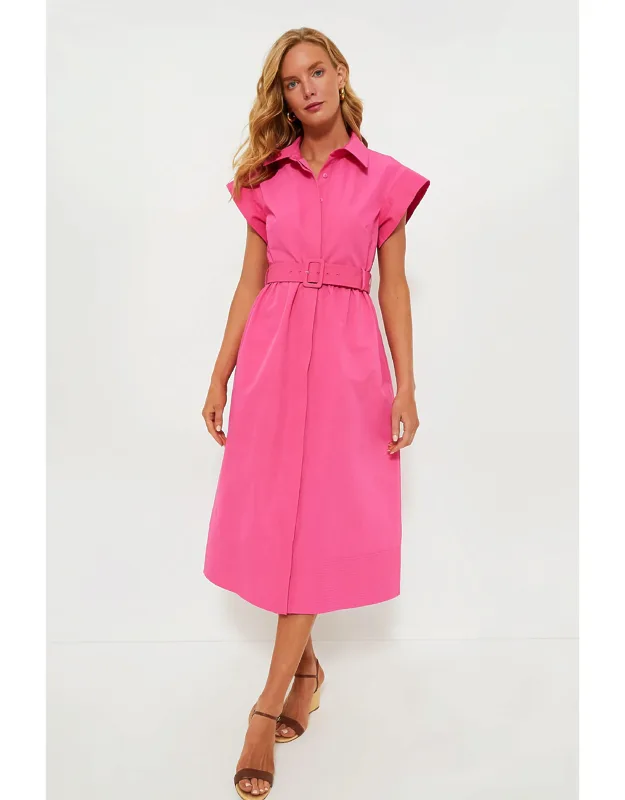 Chloe Dress With Structured Silhouette
