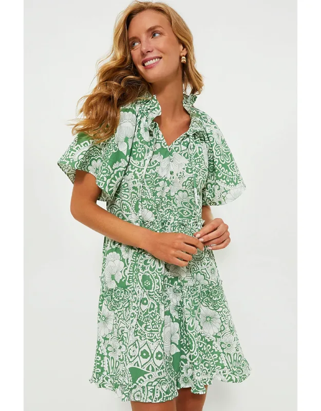 Tiered Mini Dress