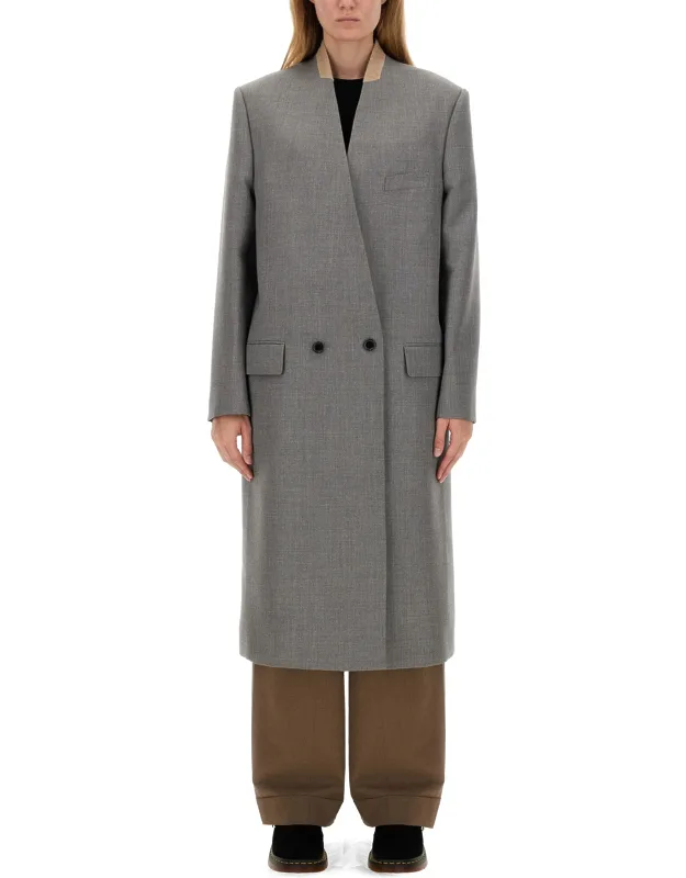 Wool Coat Made In Italy