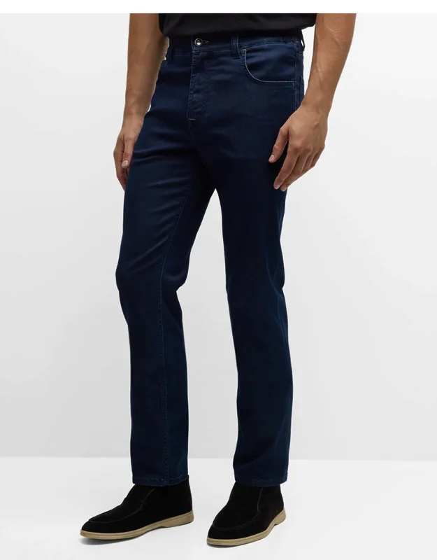 Tapered Denim Jeans