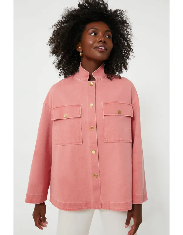 Stretch Twill Marant Shirt Jacket
