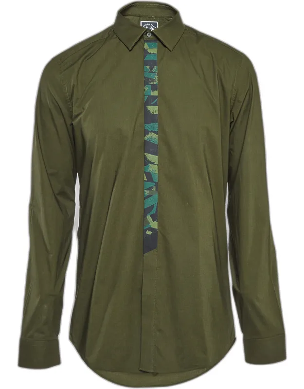 Cotton Button Front Shirt