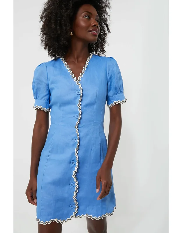 Peri Blue Marlee Dress