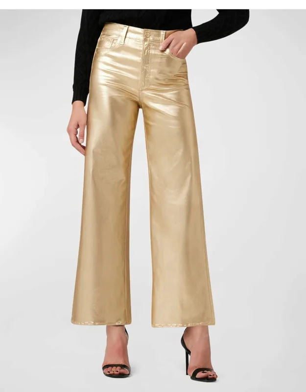 The Mia Crop Foil Jeans