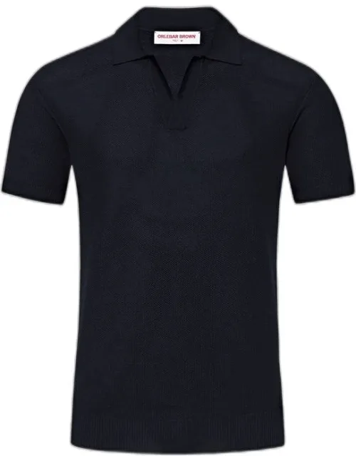Tailored Fit Mercerised Cotton Polo Shirt