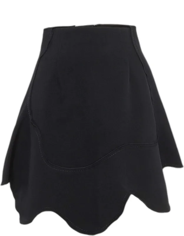 Asymmetric Mini Skirt