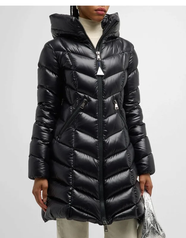 Chevron-quilted Jacket