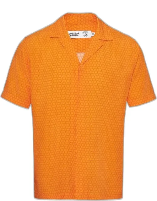 Relaxed Fit Capri Collar Shirt