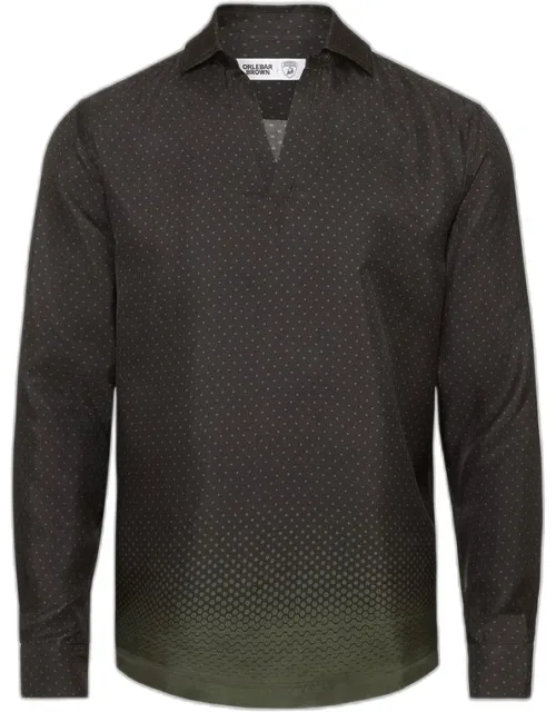 Relaxed Fit Overhead Certified Silk Shirt