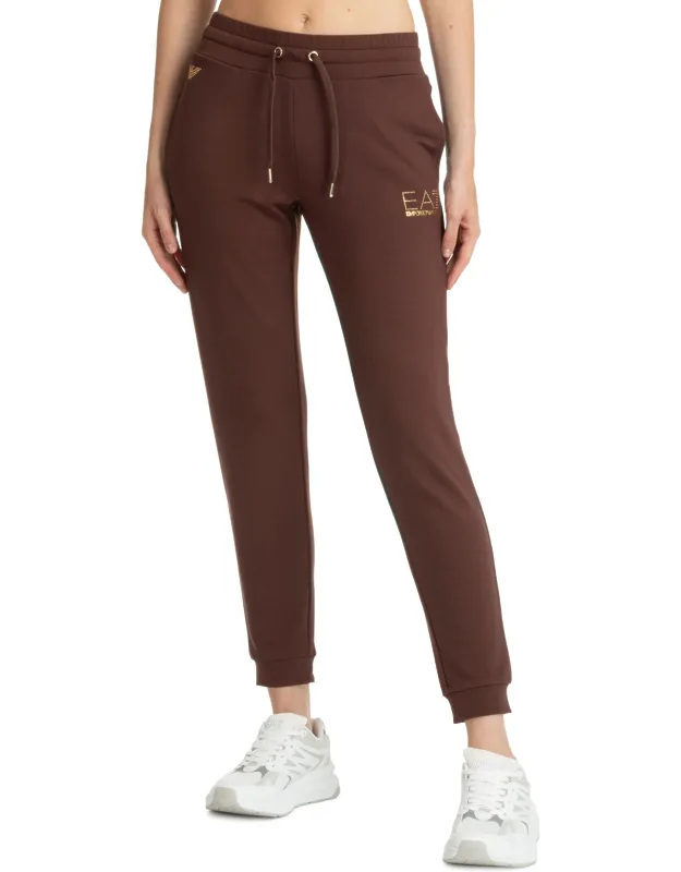 Sweatpants With Elasticised Waist And Logo