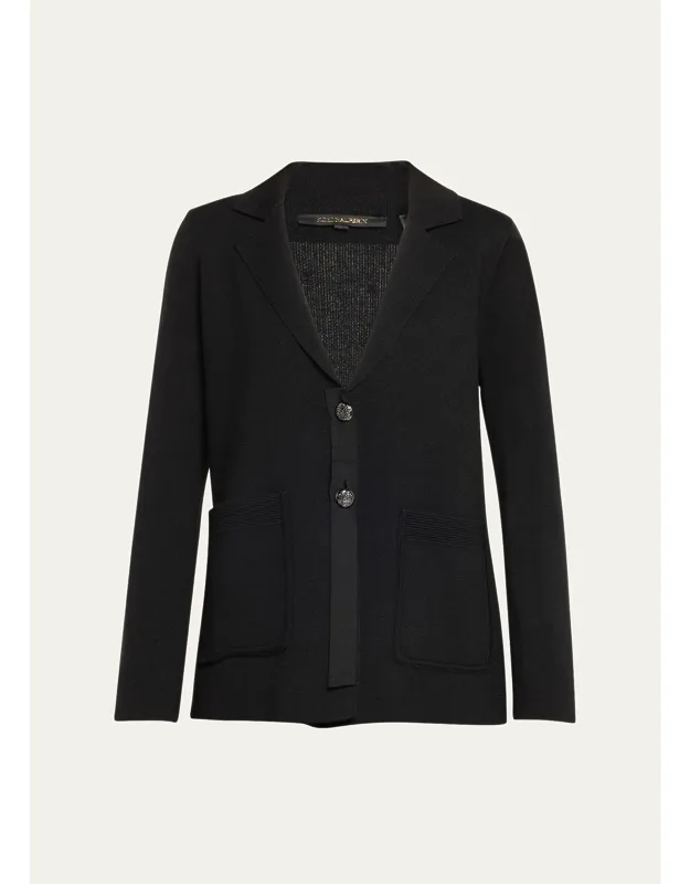 Two-button Cardigan Sweater