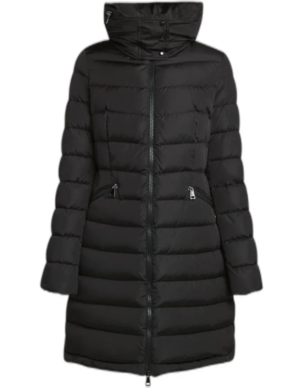 Flammette Long Puffer Coat
