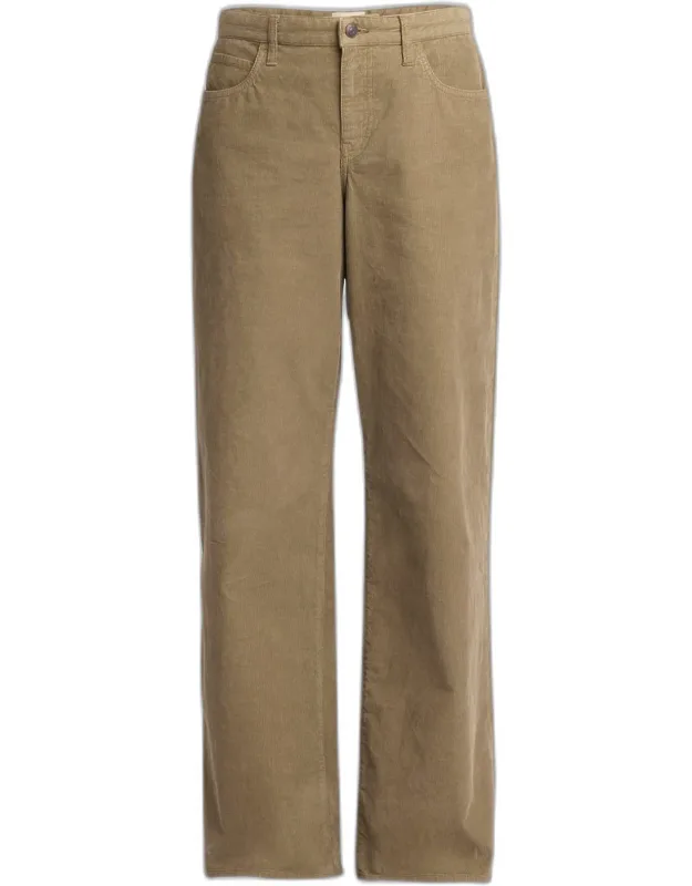 Eglitta Corduroy Straight-leg Trousers