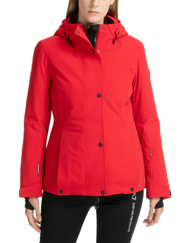 _stratum 7 Ski Jacket With Hood And Multipockets_