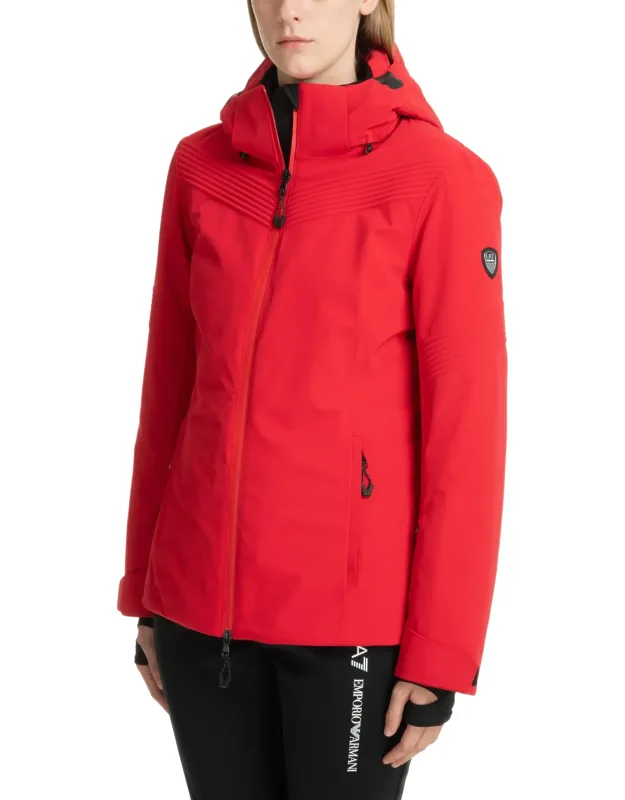 Stratum 7 Ski Jacket With Hood And Multipockets