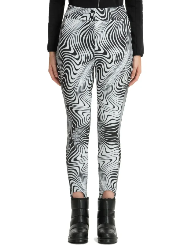 Ski Trousers, Abstract, Multicolour, Logo