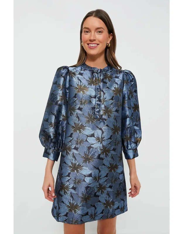 Blossom Jacquard Dress