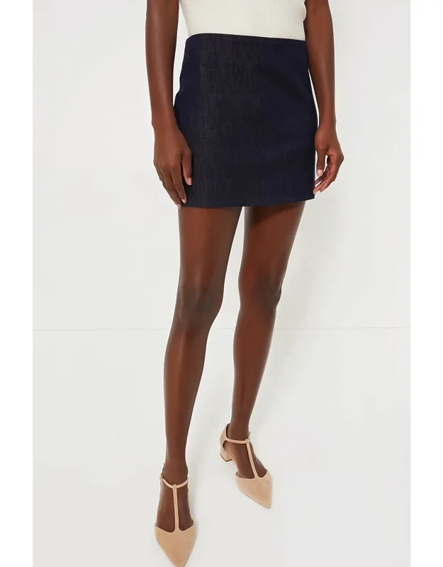 Taryn Mini Skirt With Flirty Staple Features