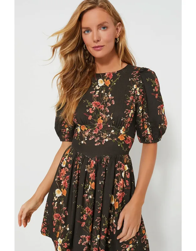 Multi Roseanne Mini Dress