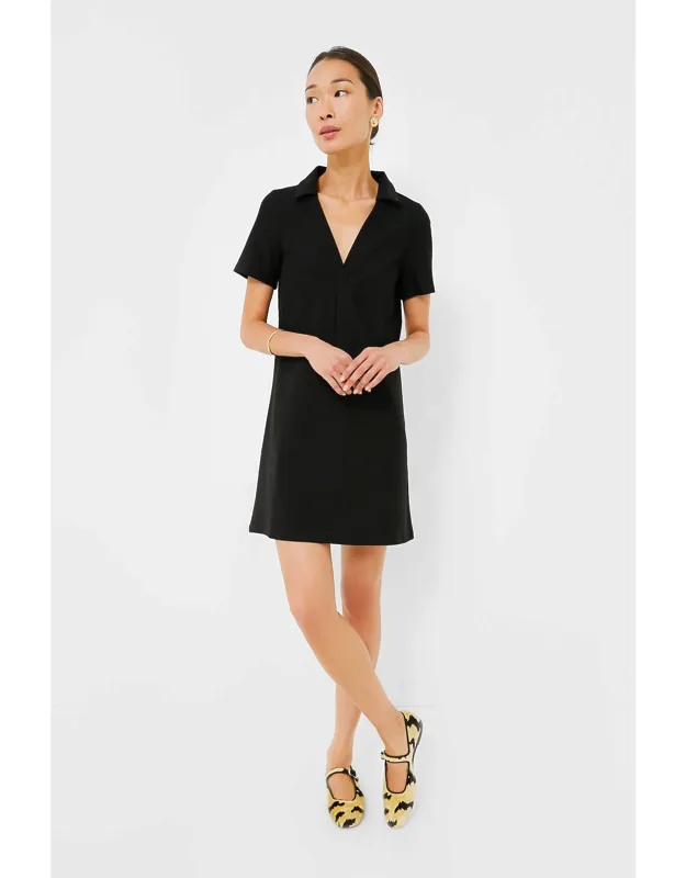 Ponte Wright Polo Dress