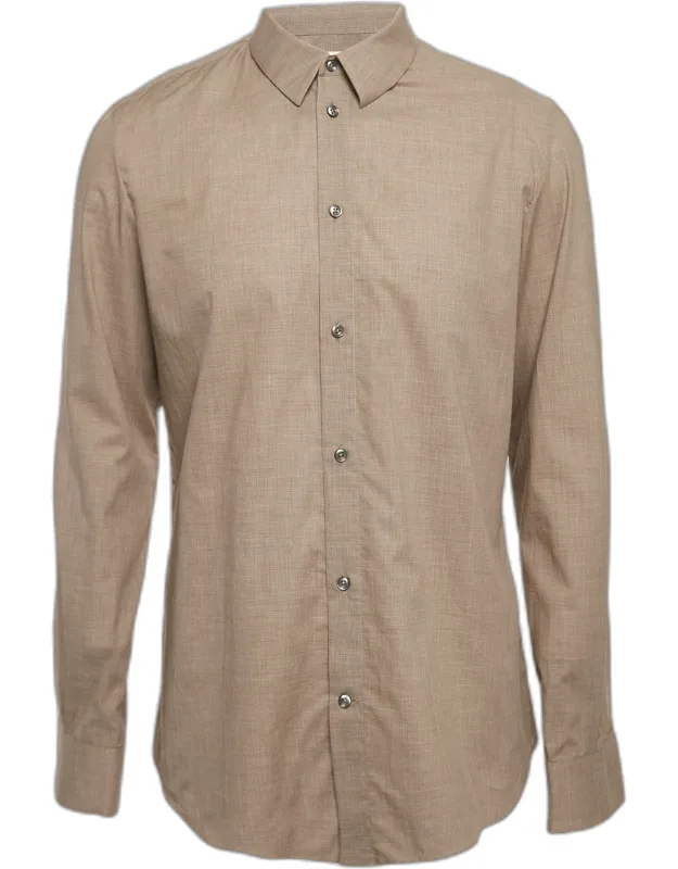 Houndstooth Buttoned-up Shirt