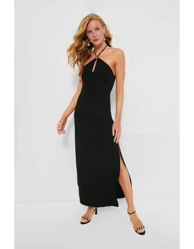 Halter Neck Maxi Dress