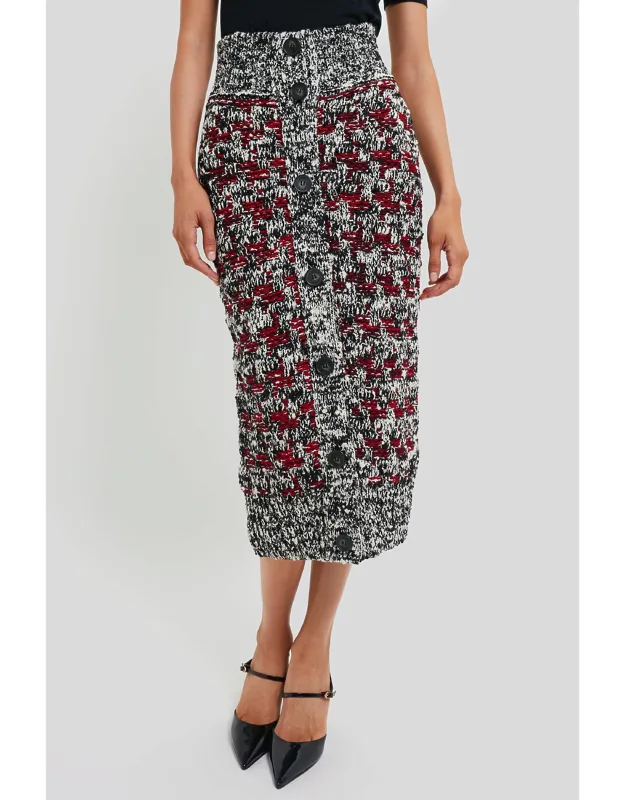 Pencil Midi Skirt