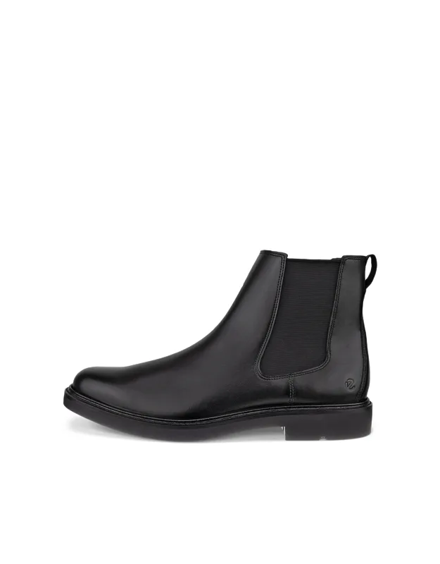Metropole London Leather Chelsea Boots