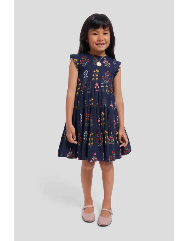 Floral Peachy Dress