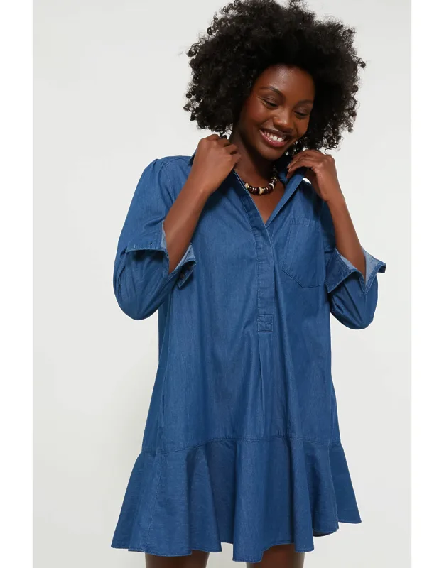 Lightweight Denim Dress