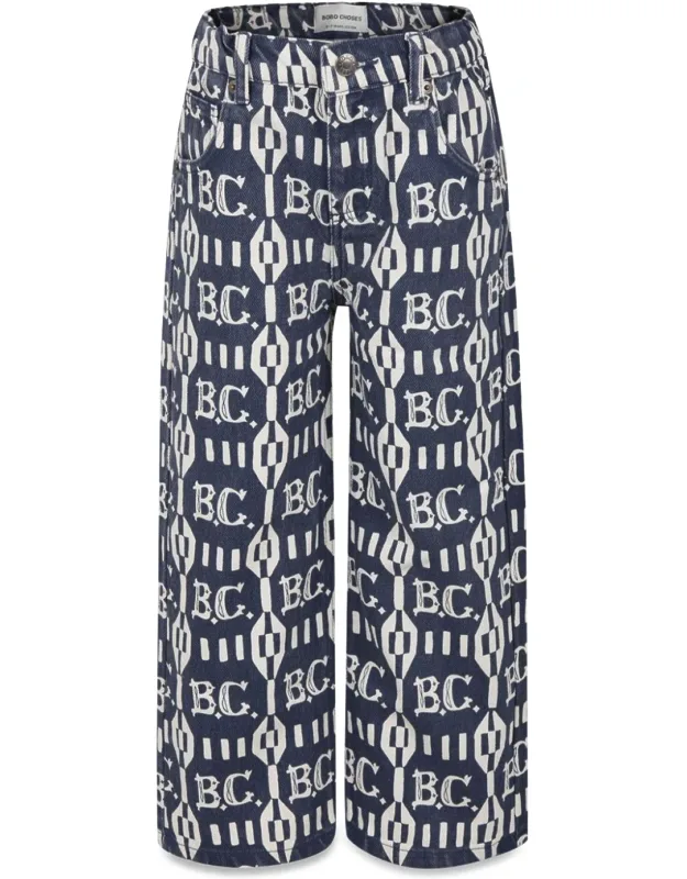 Vintage All Over Five Pocket Straight Pants