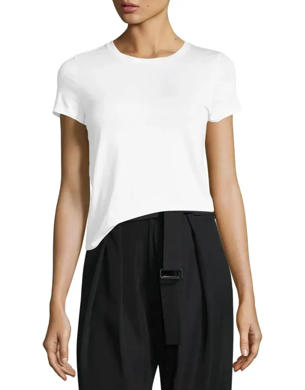 Essential Crewneck Pima Cotton Tee